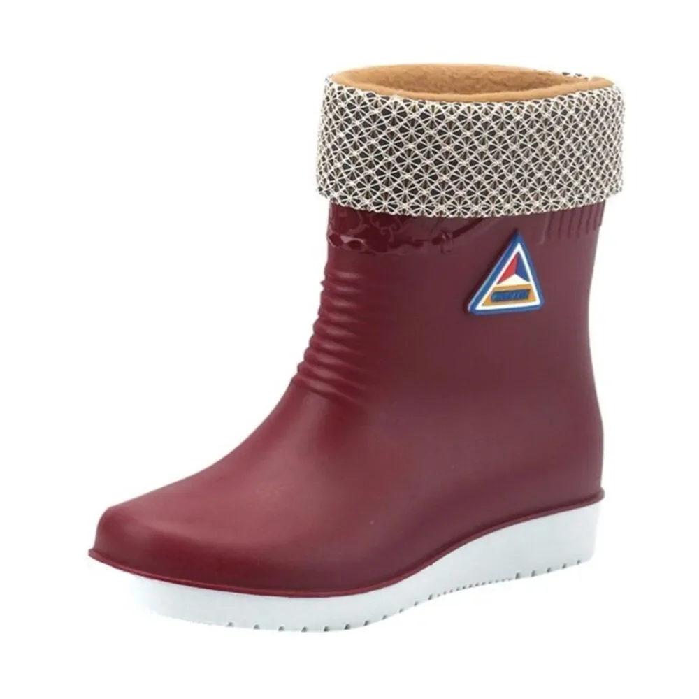 Brand New Chen Xin Waterproof Gardening Lined Winter Galoshes Boots - Sz 7 (40)